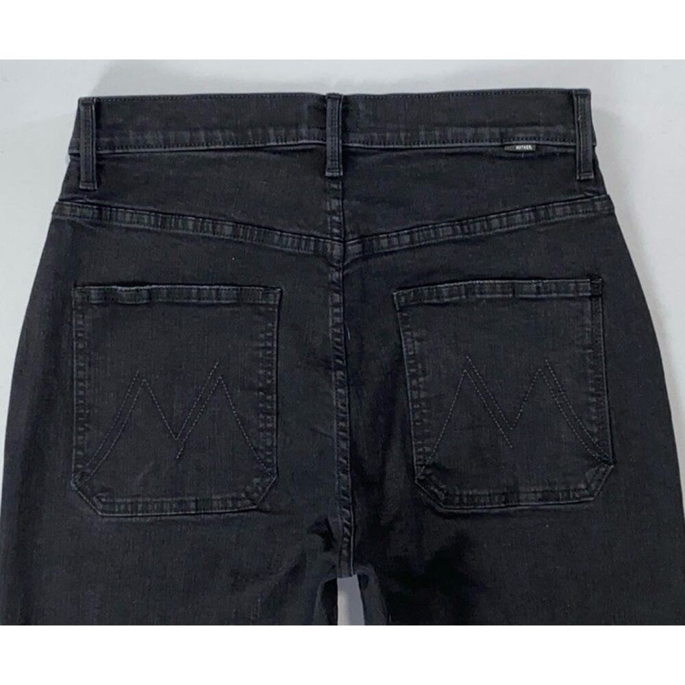 Mother The Wrapper Patch Springy Ankle Jogger Jeans in Not Guilty. Women's 30. - Picture 9 of 9